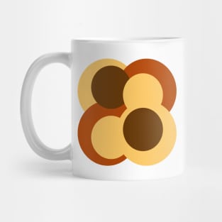 Abstract Geometric Circular Shapes Mug